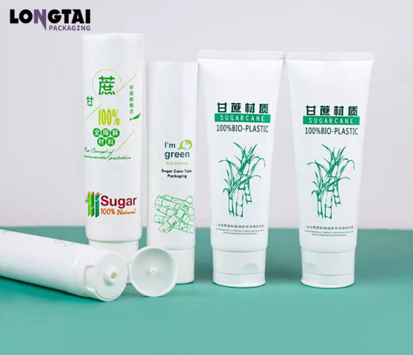 Sugarcane cosmetic tubes