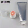 soft cosmetic packaging with silicone brush