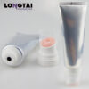 soft cosmetic packaging with silicone brush