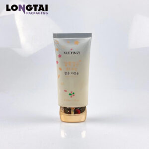 30 ml BB sunscreen and lotion packaging Oval flat plastic tube