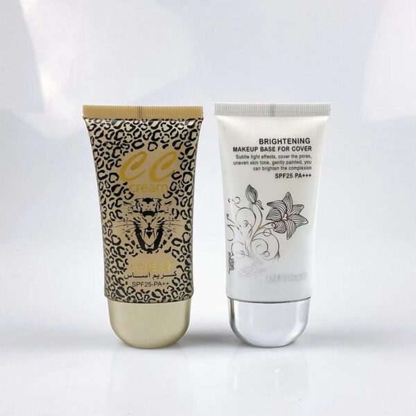 Custom 1 oz empty  sunscreen cosmetic sustainable packaging tube