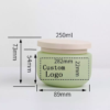 250ml Personal Care Container Jar Face Cream Body Cream Container Jar With Screw Cap