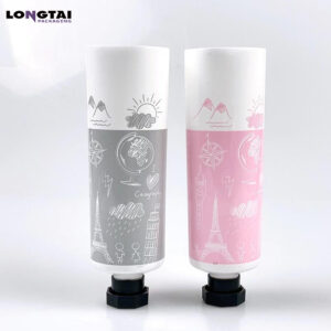 50ml ABL hand cream packaging tubes with octagonal screw cap