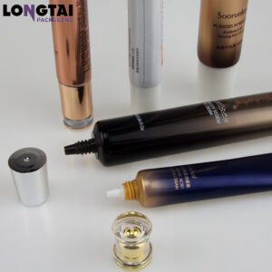 Customize D19mm Cosmetic squeeze tubes with acrylic cap Customize D19mm Cosmetic squeeze tubes with acrylic cap