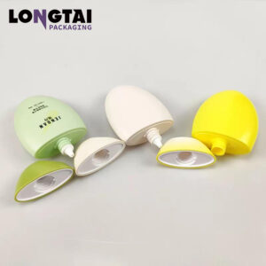 Factory customize plastic sunscreen cream lotion bottle packaging