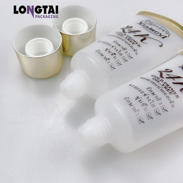 D35 custom shape hand cream facial cleanser packaging manufactuer