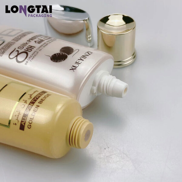 D35 custom shape hand cream facial cleanser packaging manufactuer