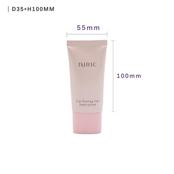 D35 Lip peeling gel super oval tube for cosmetic package D35 Lip peeling gel super oval tube for cosmetic package