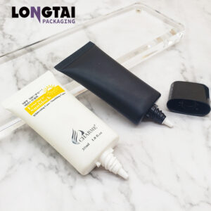 30ml flat plastic cosmetic packaging tube of sunscreen 30ml flat plastic cosmetic packaging tube of sunscreen