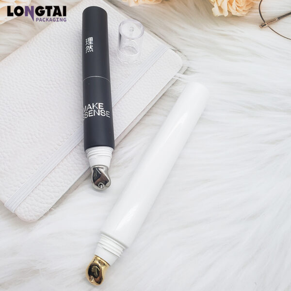 Luxury eye gel serum cream tube