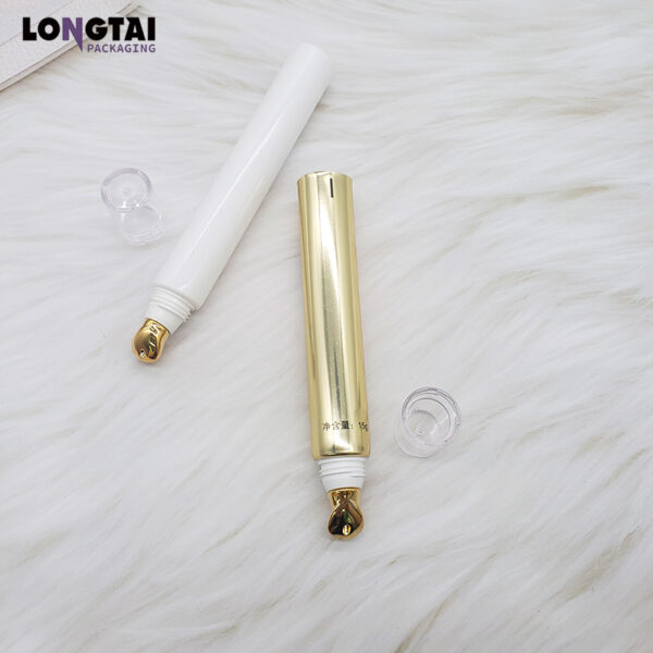 Luxury eye gel serum cream tube