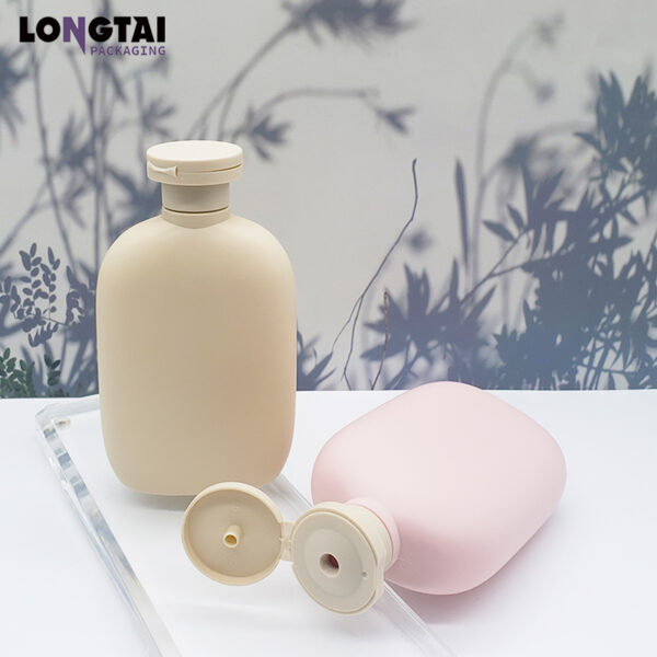 Empty HDPE bottle frosted surface china manufacturers