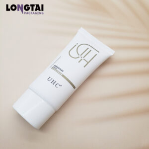 soft squeeze plastic tubes for cream D35 oval cosmetic packaging tube