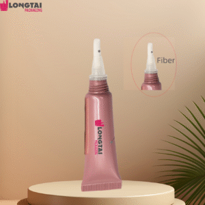 D16mm squeeze tube  with soft fiber brush applicator