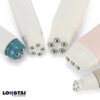 plastic tube with 5 roller ball massage funtion packaging
