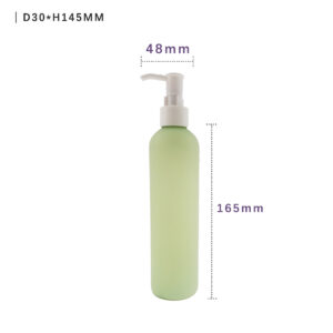 Matte PET bottle with  lotion pump factory manufactuer
