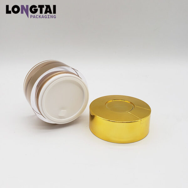 40ml Acrylic plastic jar with applicator