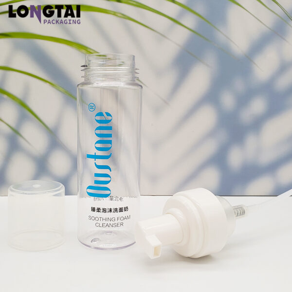 170ml/5.75oz Foaming cleanser pump bottle