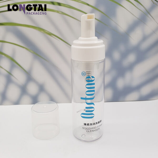 170ml/5.75oz Foaming cleanser pump bottle