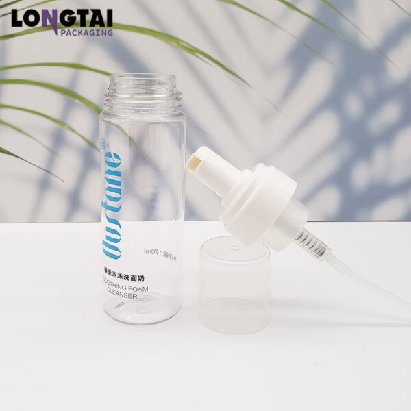 170ml/5.75oz Foaming cleanser pump bottle