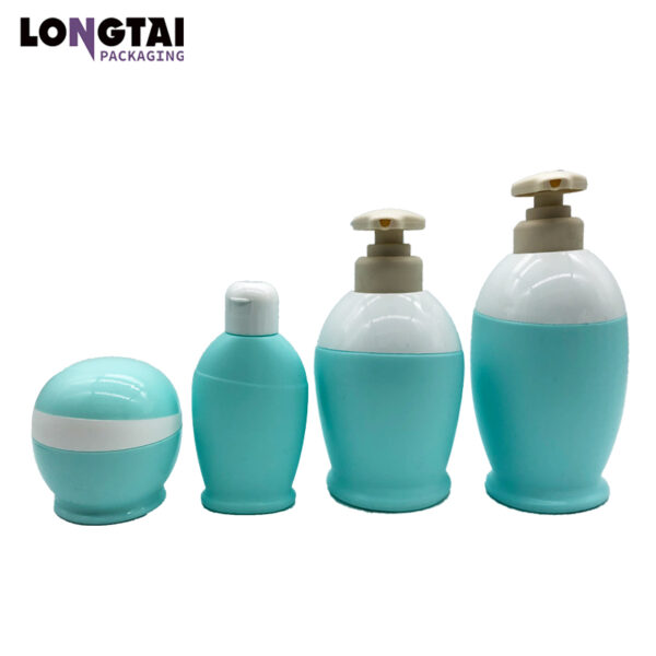 50 100 200ml Children care sets HDPE bottle