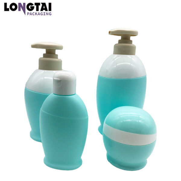 50 100 200ml Children care sets HDPE bottle