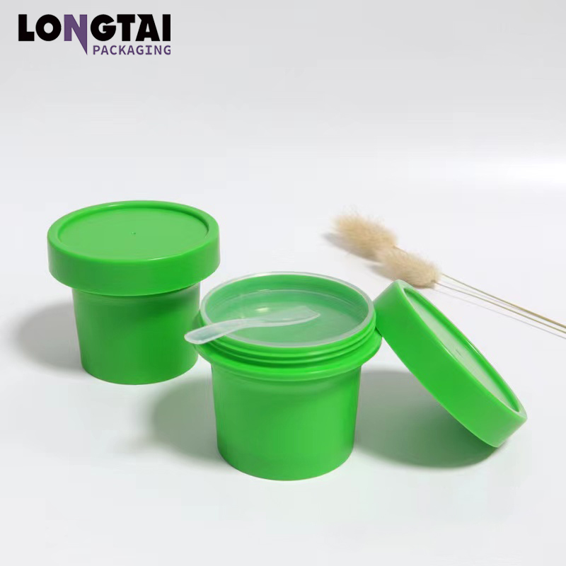 Barrel shape PP jar for face mark