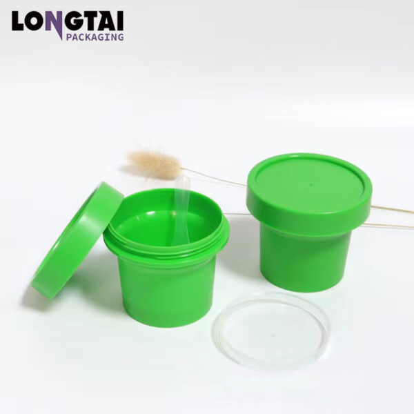 Barrel shape PP jar for face mark