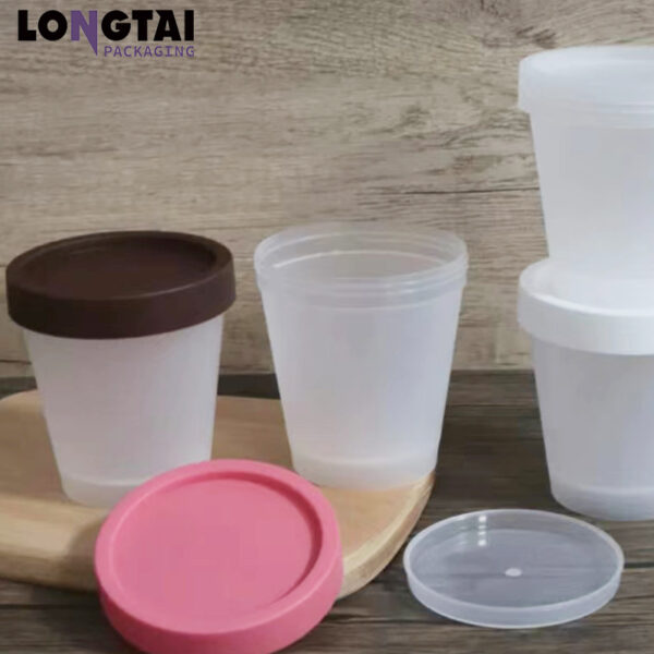 100ml PP plastic cosmetic jar