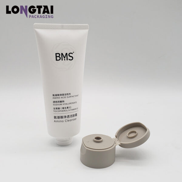 D40mm soft touch cleanser packaging tube