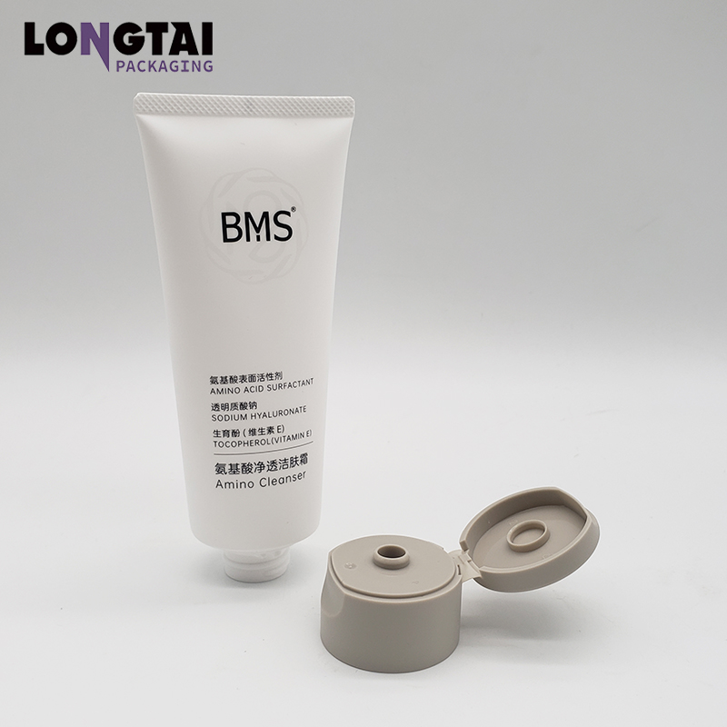 D40mm soft touch cleanser packaging tube