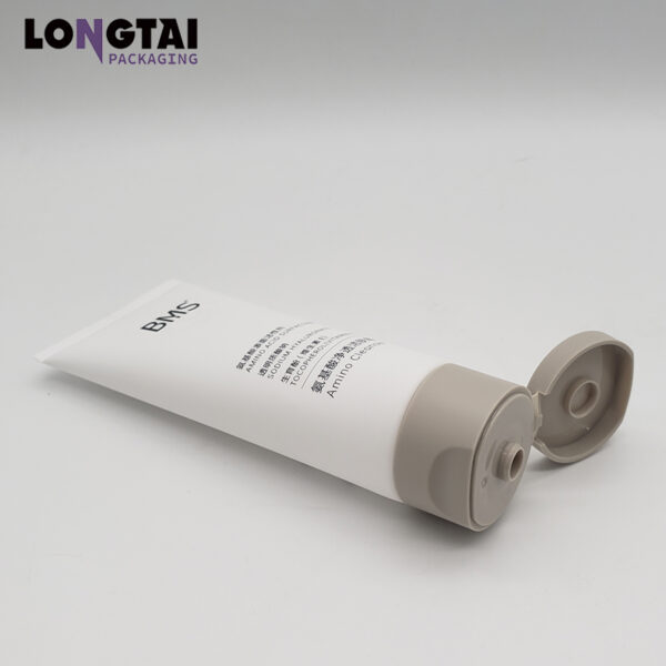 D40mm soft touch cleanser packaging tube