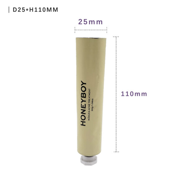 Acne treatment cream 99.9% aluminum tube