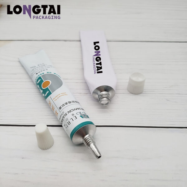 Aluminum ointment tube Aluminum ointment tube