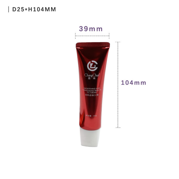 40ml CC cream ABL oval tube packaging