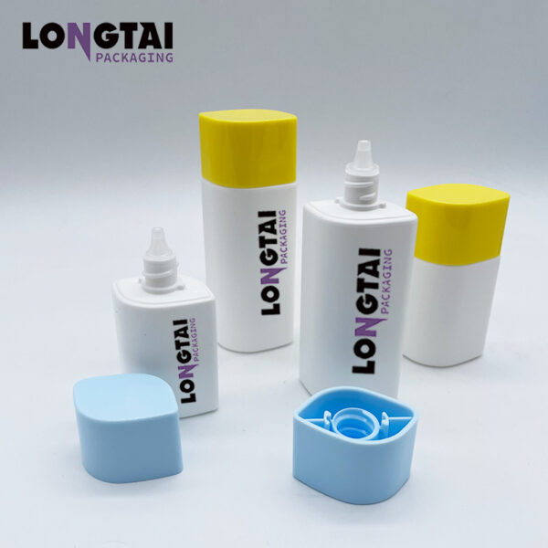 50ml HDPE sunscreen packaging bottle