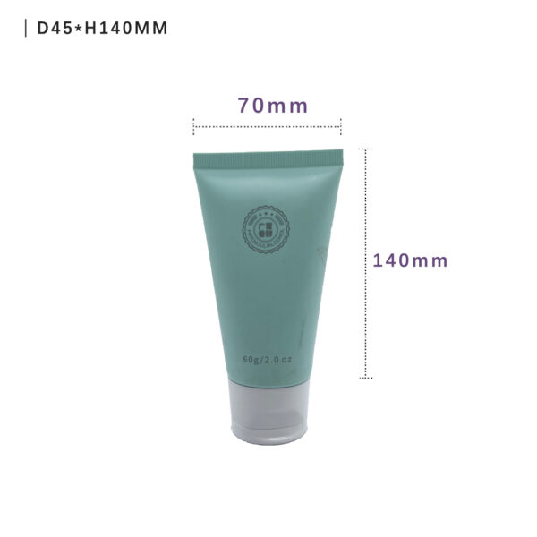 60ml face cleaner with silicone valve