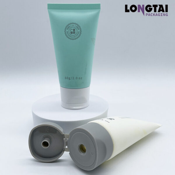 60ml face cleaner with silicone valve