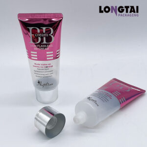 60ml pink hot stamping BB cream tube