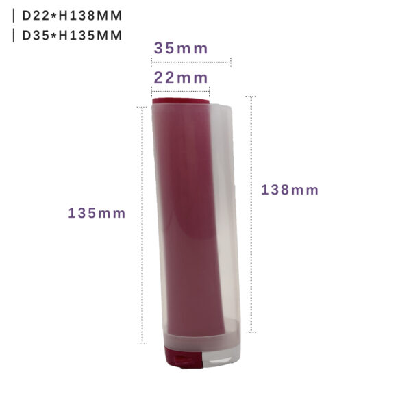70ml 2 in 1 plastic dual chamber cream packaging tube 70ml 2 in 1 plastic dual chamber cream packaging tube