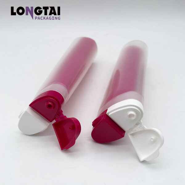 70ml 2 in 1 plastic dual chamber cream packaging tube 70ml 2 in 1 plastic dual chamber cream packaging tube
