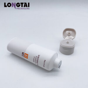 30g plastic cleanser tube with flip top cap