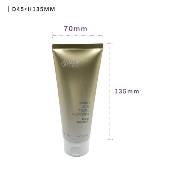 Golden gradient 150g ABL facial cleanser tube