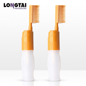 200ml PET hair dye bottle with comb