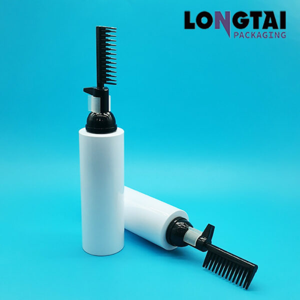 Plastic foam pump bottle with comb 200ml