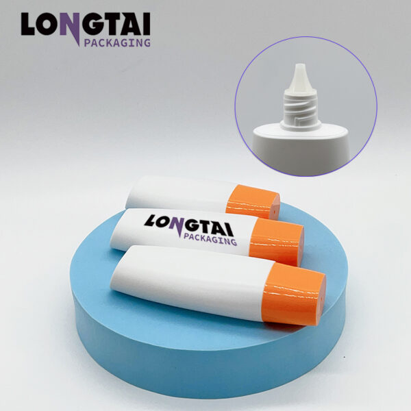 50ml HDPE oval bottle for sunscreen