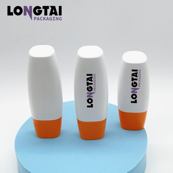 50ml HDPE oval bottle for sunscreen