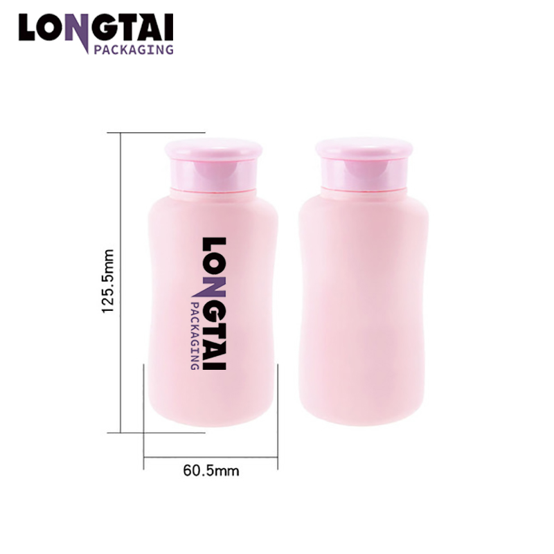 100g HDPE powder bottle with sifter Longtai pack