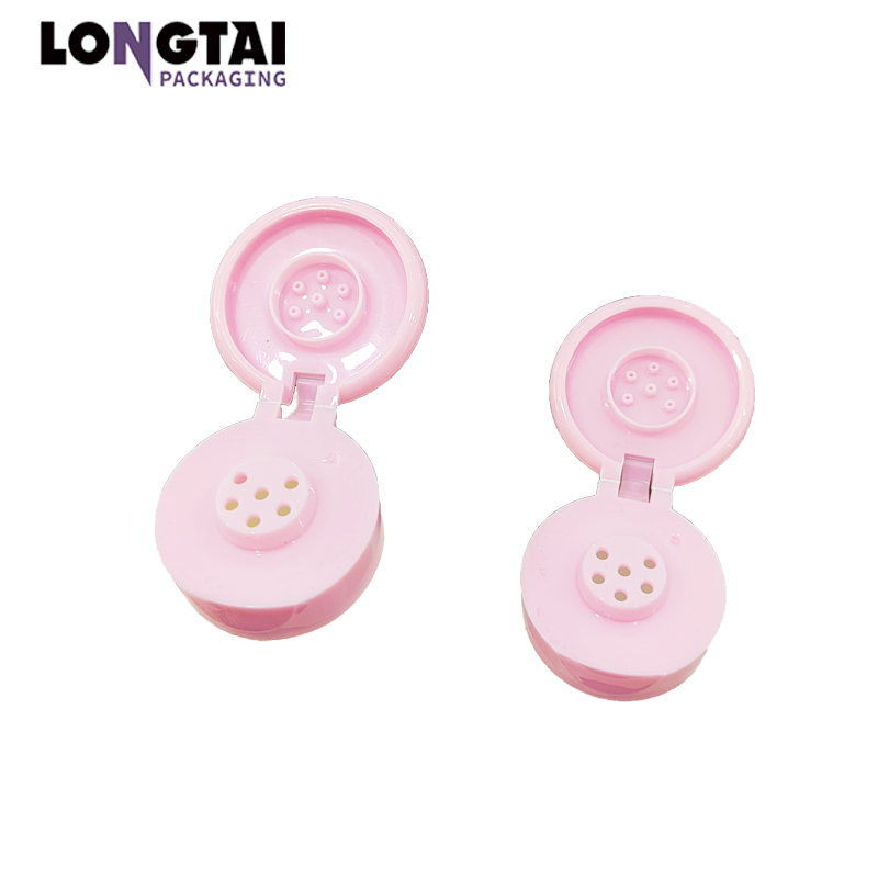 100g HDPE powder bottle with sifter Longtai pack