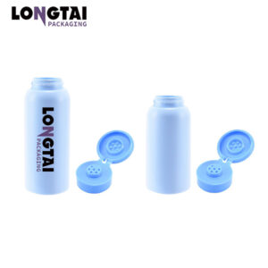 50g/100g HDPE talcum powder packaging bottle